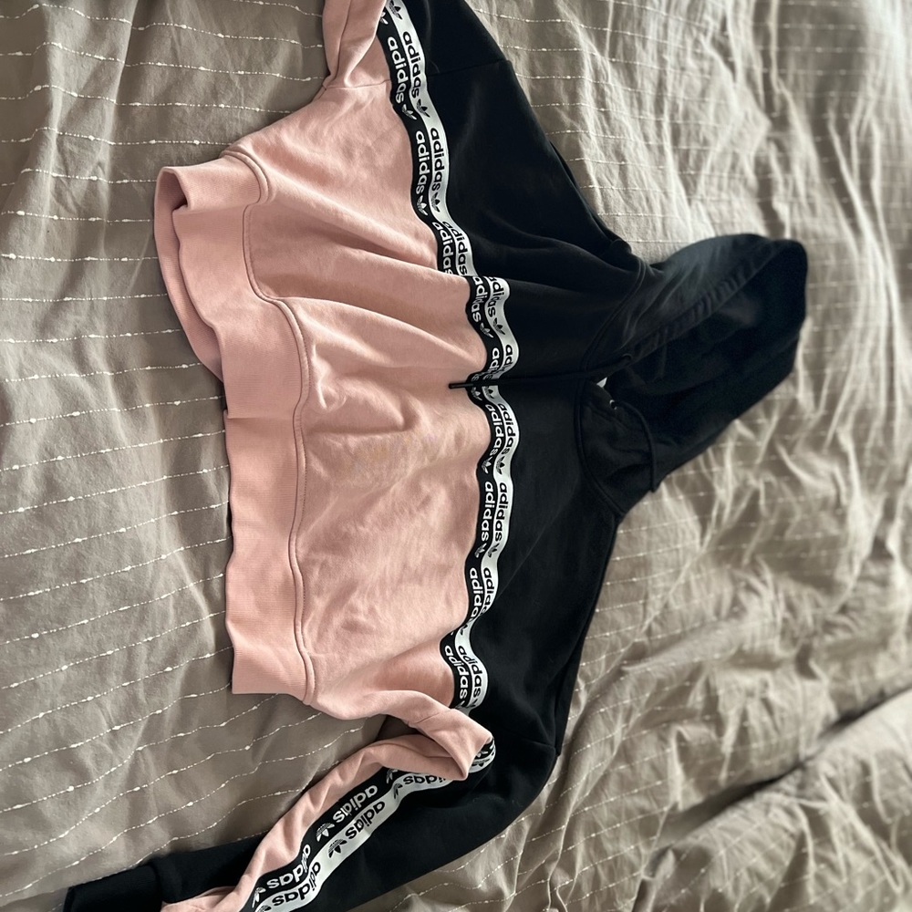 Adidas crop hoodie